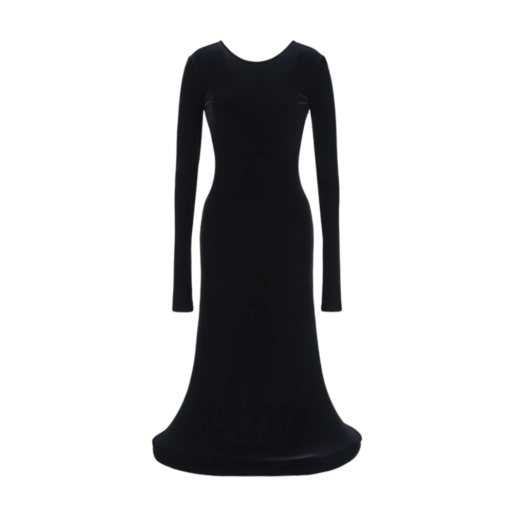 Emporio Armani Elegante Jurk voor Vrouwen Black Dames
