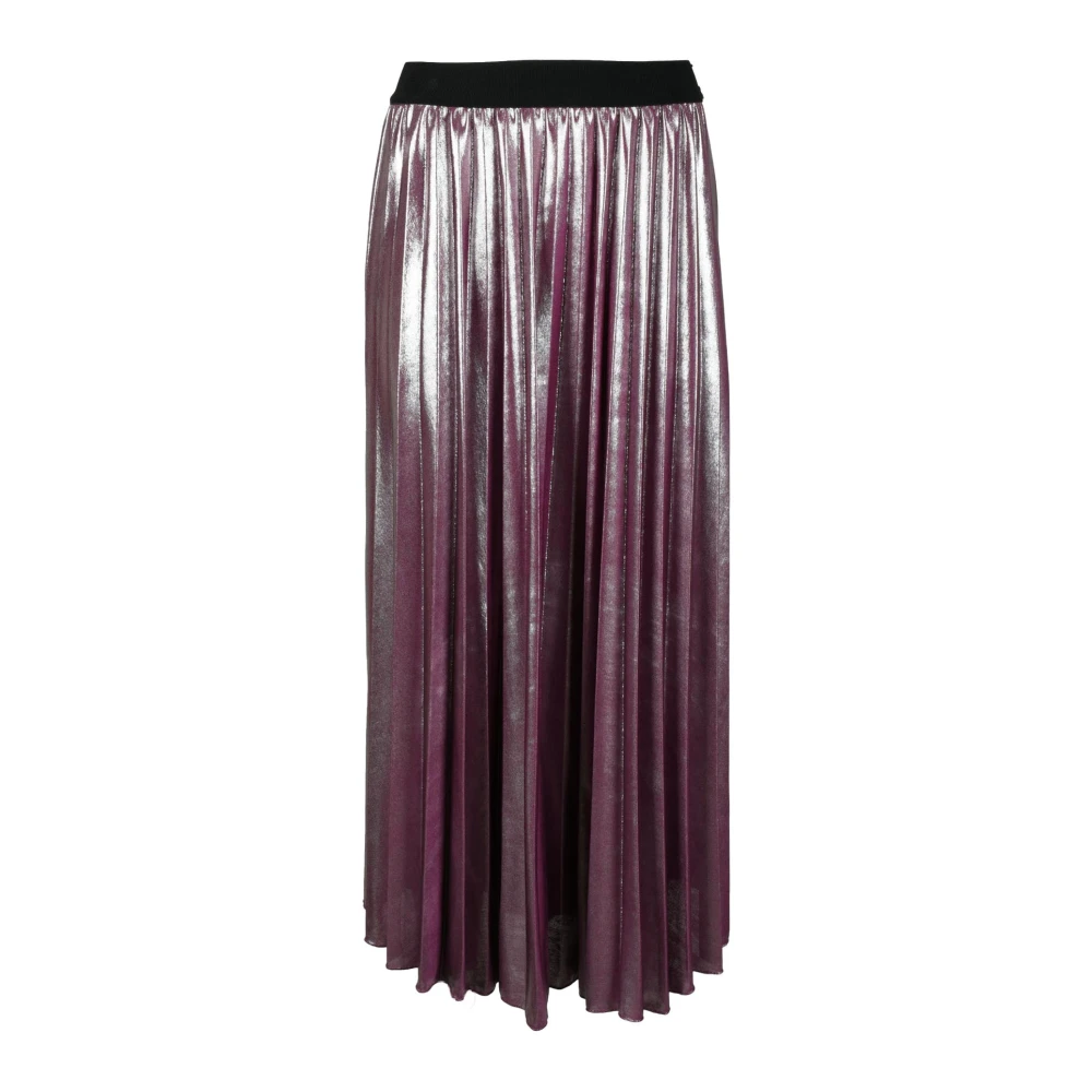 Please Elegant Stretchy Jurk Purple Dames