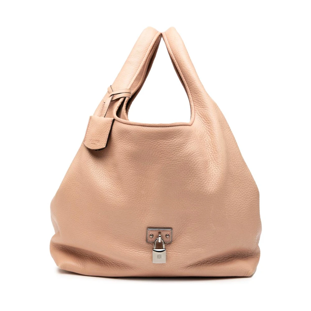 Loewe Pre-Owned Women's Brown Pre-Owned Leather Hobo Bag