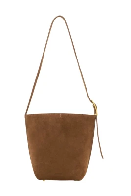 Elly Medium Bucket Bag Suede