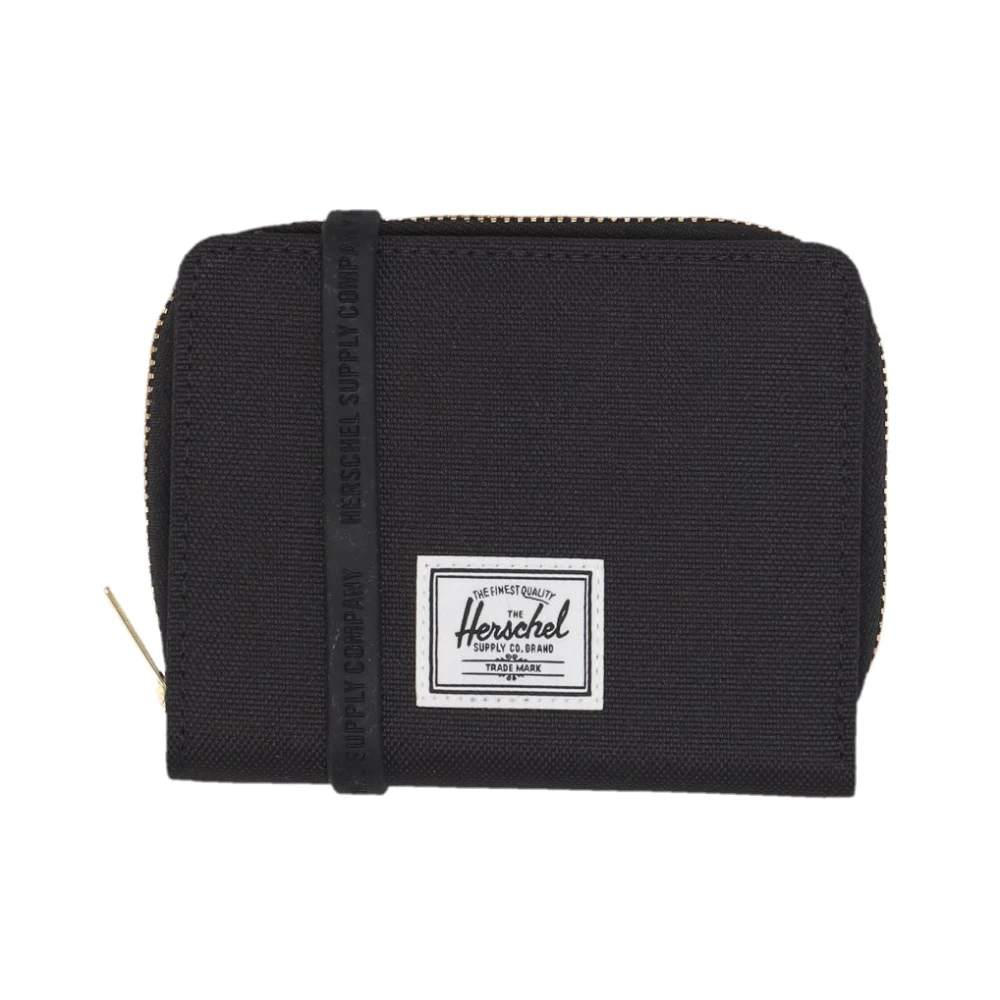 Herschel Rfid Beschermd Unisex Zwarte Portemonnee Black Unisex