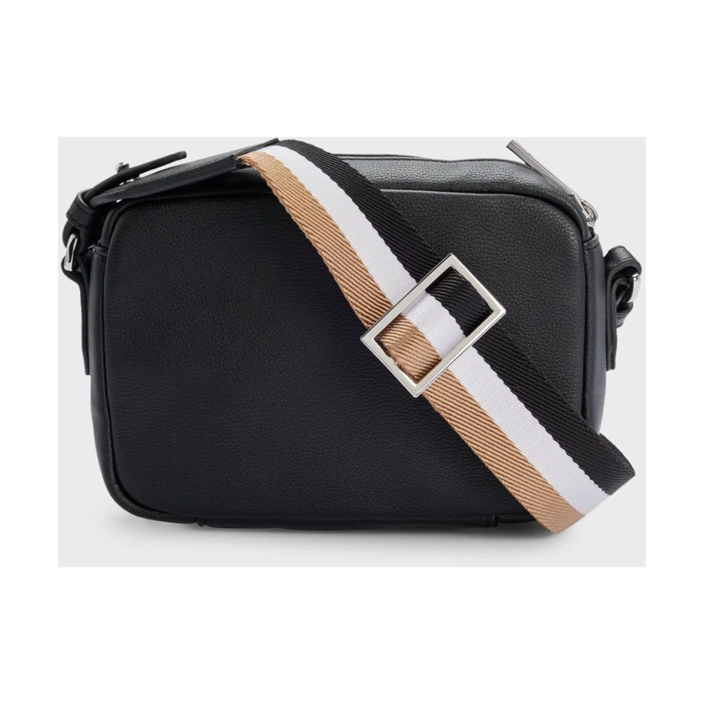 Hugo Boss Addison Crossbody Tas voor Vrouwen Black Dames