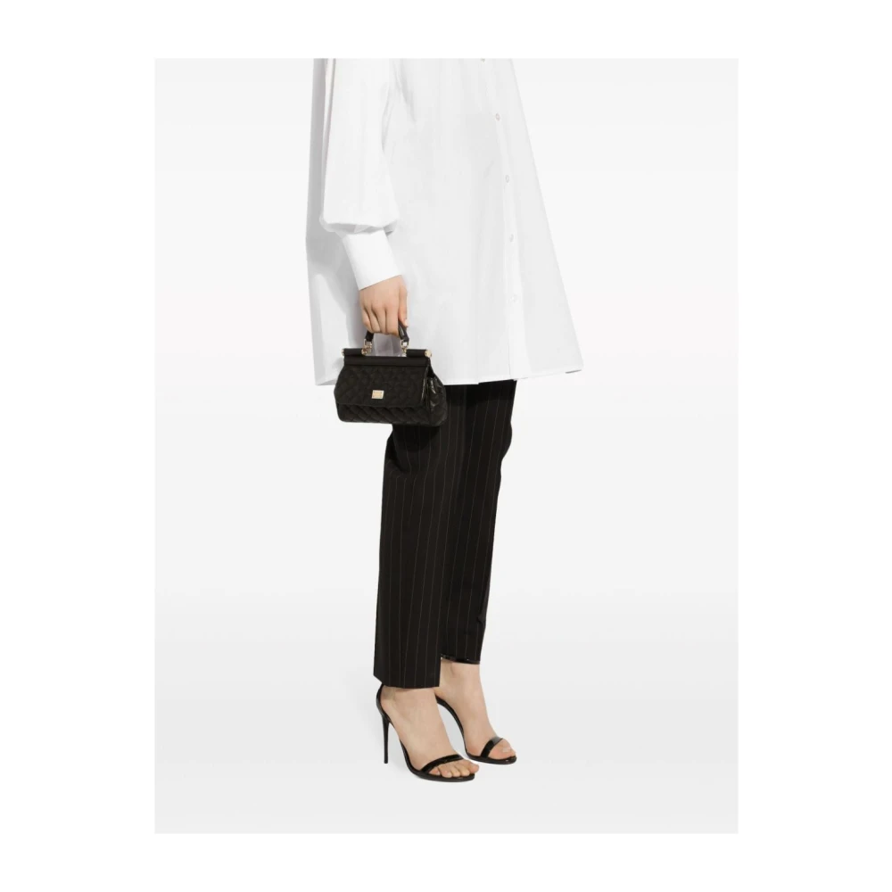 Dolce & Gabbana Stijlvolle Sicilië Handtas Black Dames