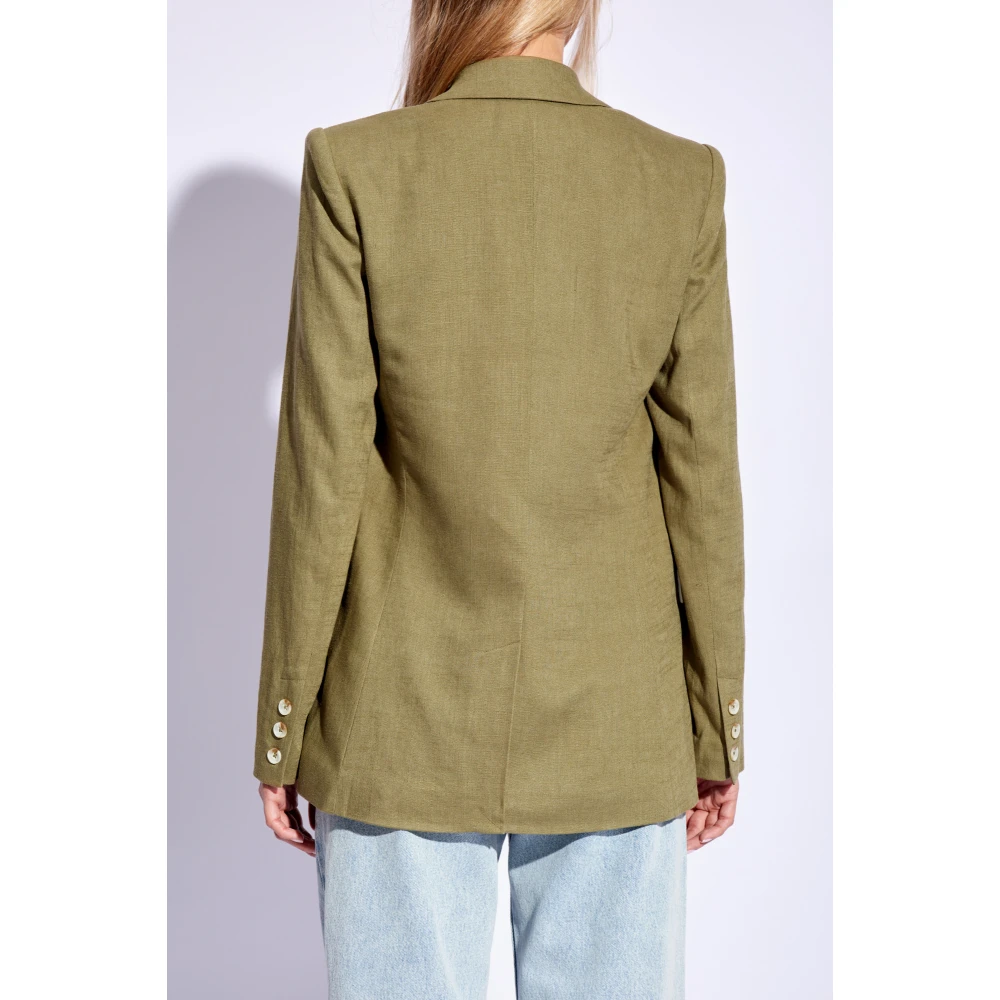 Diane Von Furstenberg Double-breasted blazer Green Dames