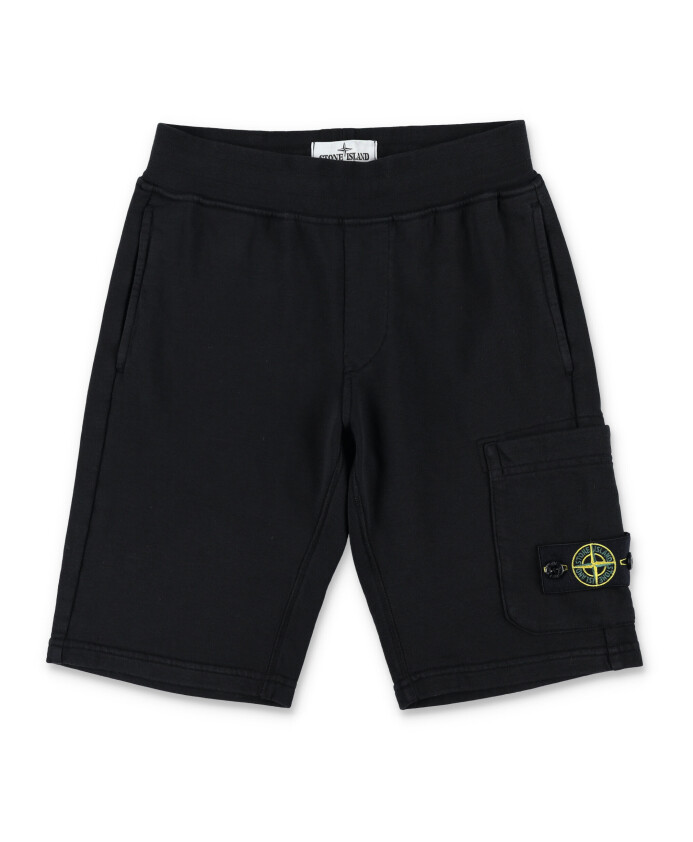 black-cargo-bermuda-shorts