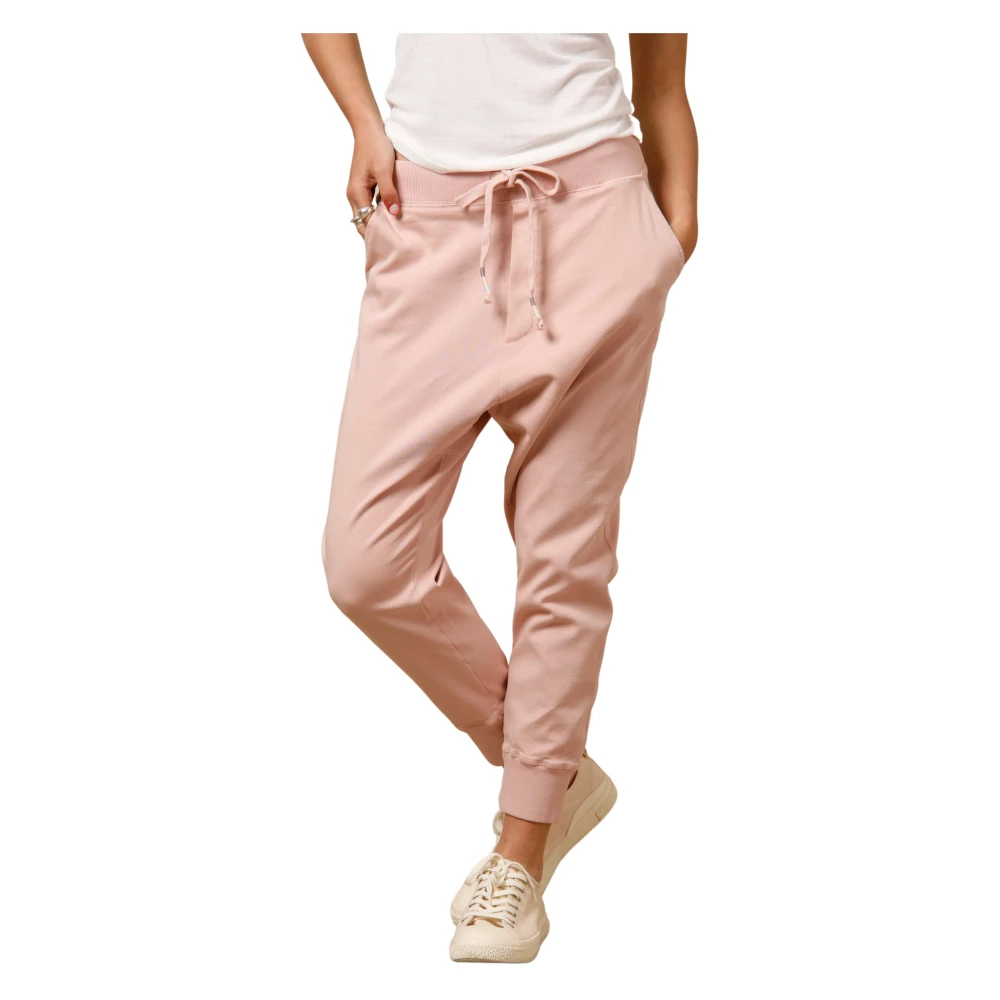 Mason's Relaxed Fit Roze Chino Jogger Broek Pink Dames