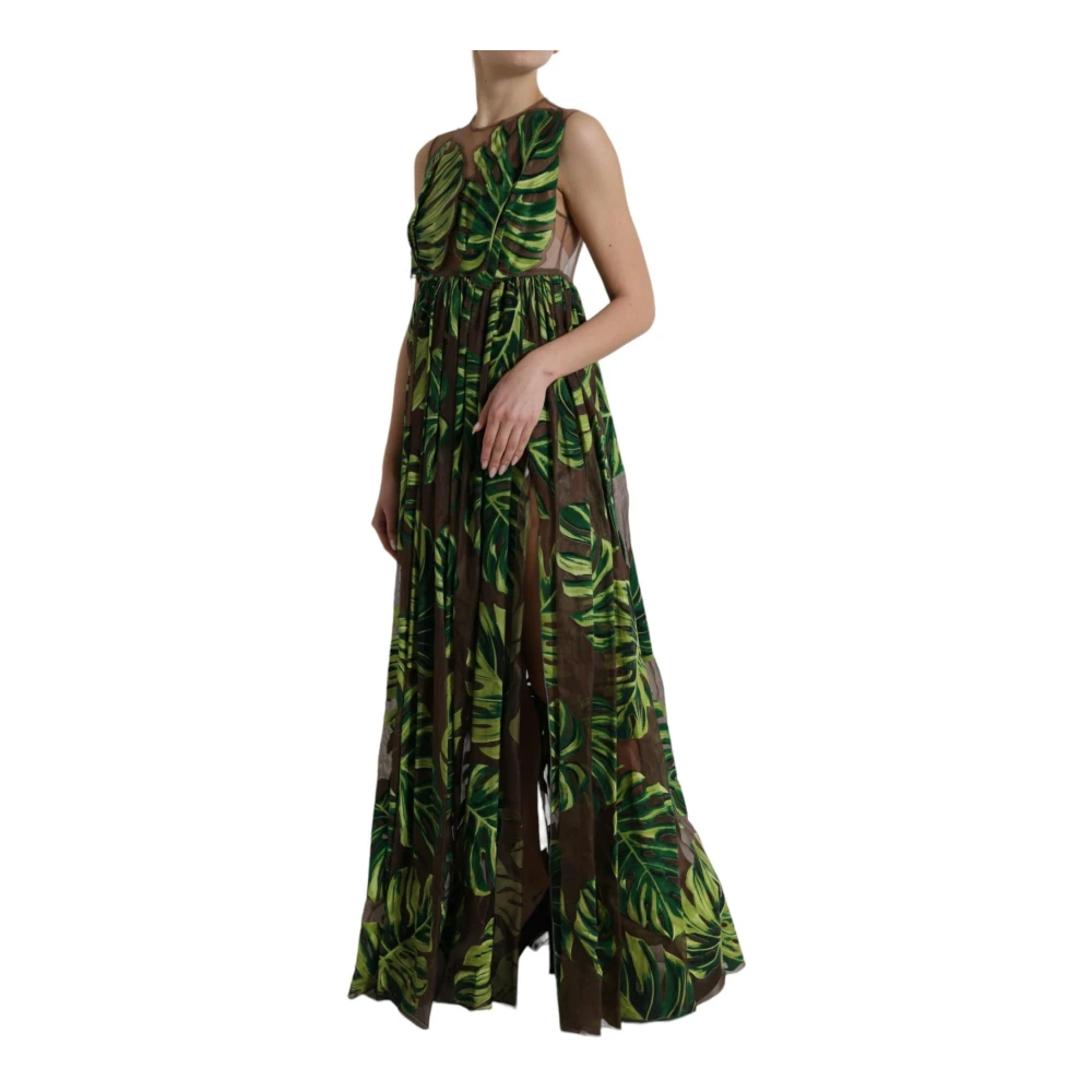 Dolce & Gabbana Maxi Dresses Green Dames