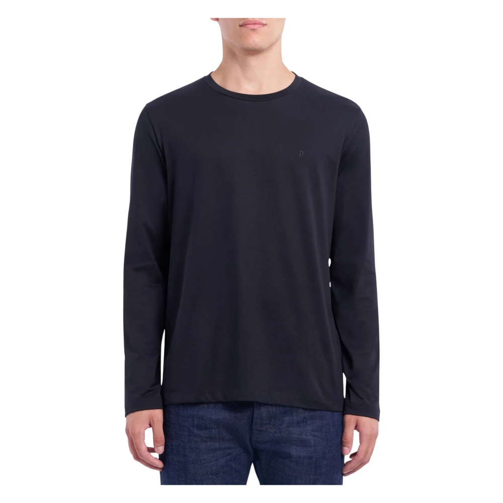 Dondup Hombre Azul Camisetas, Talla: M