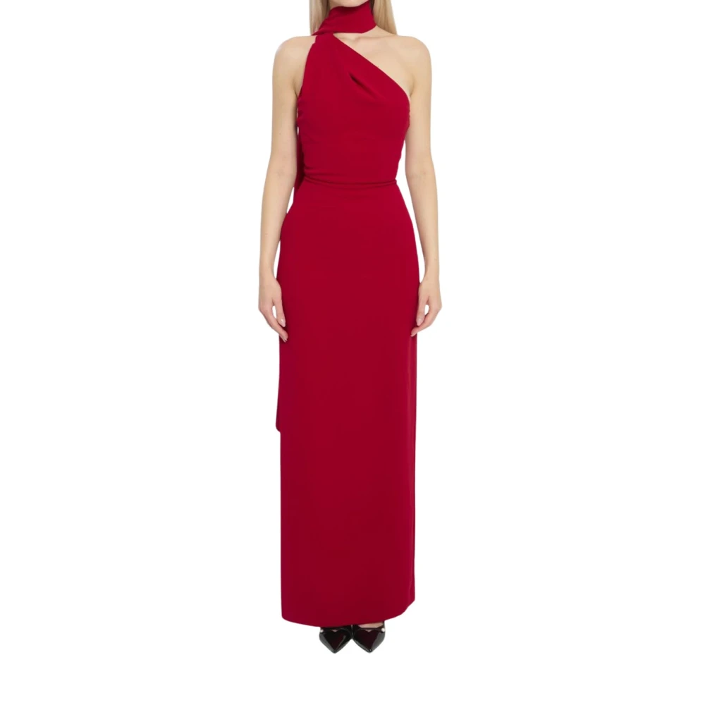 Solace London Women's Red Demi Maxi Dress