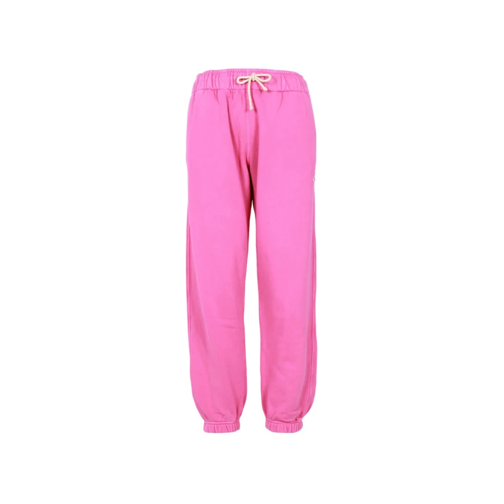 Autry Fuchsia Bomulls Joggingbyxor Pink, Dam