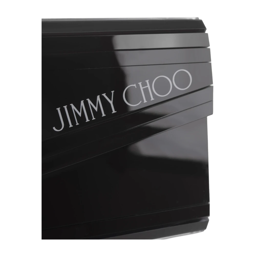 Jimmy Choo Zwarte Candy Compact Clutch Tas Black Dames