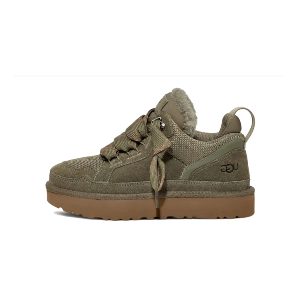 UGG Elegant Moss Green Sneakers Green, Dam