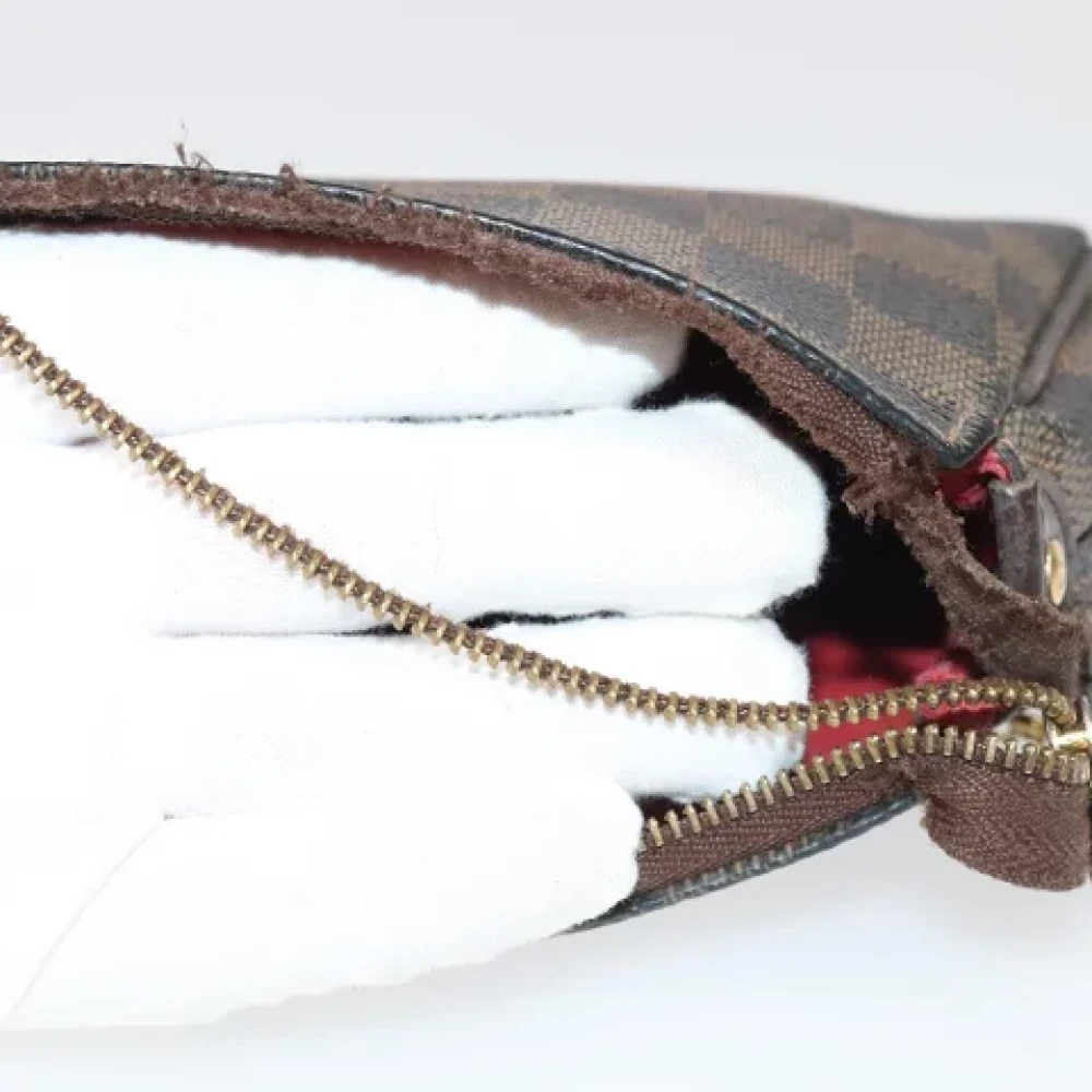 Louis Vuitton Vintage Pre-owned Canvas shoulder-bags Brown Dames