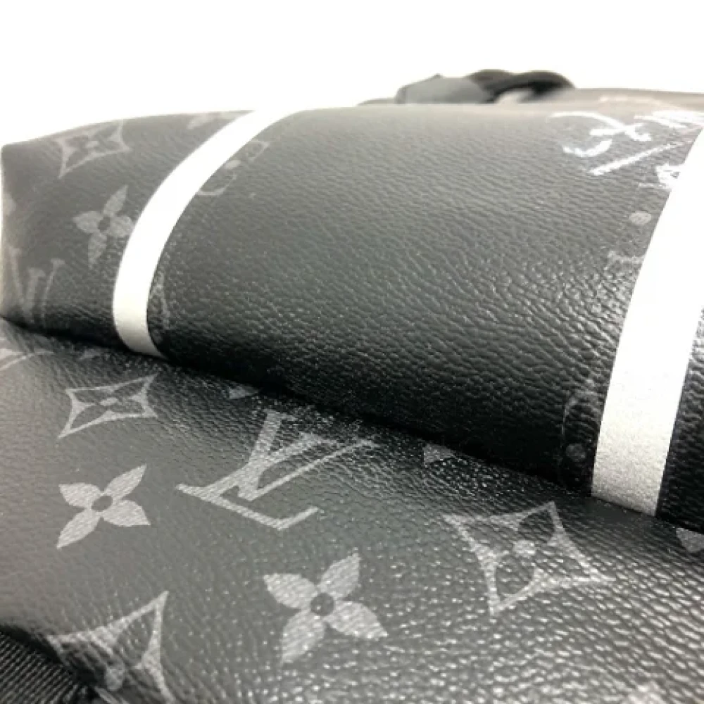 Louis Vuitton Vintage Pre-owned Fabric louis-vuitton-bags Black Heren