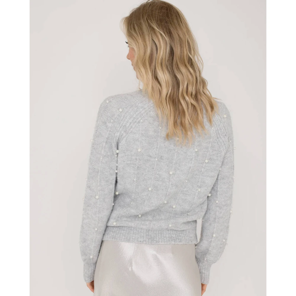 Anna Van Toor Stijlvolle Pullover Sweater Gray Dames