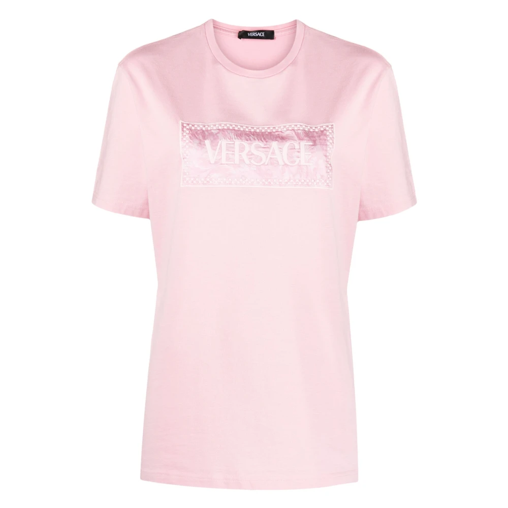 Versace Lichtroze T-Shirt Pink Dames