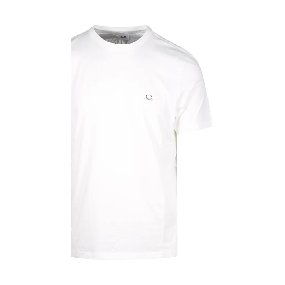 C.P. Company Witte Goggle T-Shirt White Heren