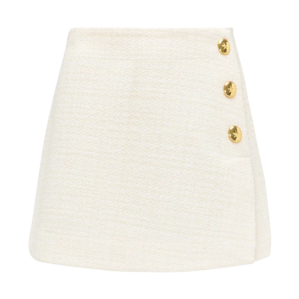 Pinko Women's White Stylish Flan Dress - Short Skirts - Xs - Skirts