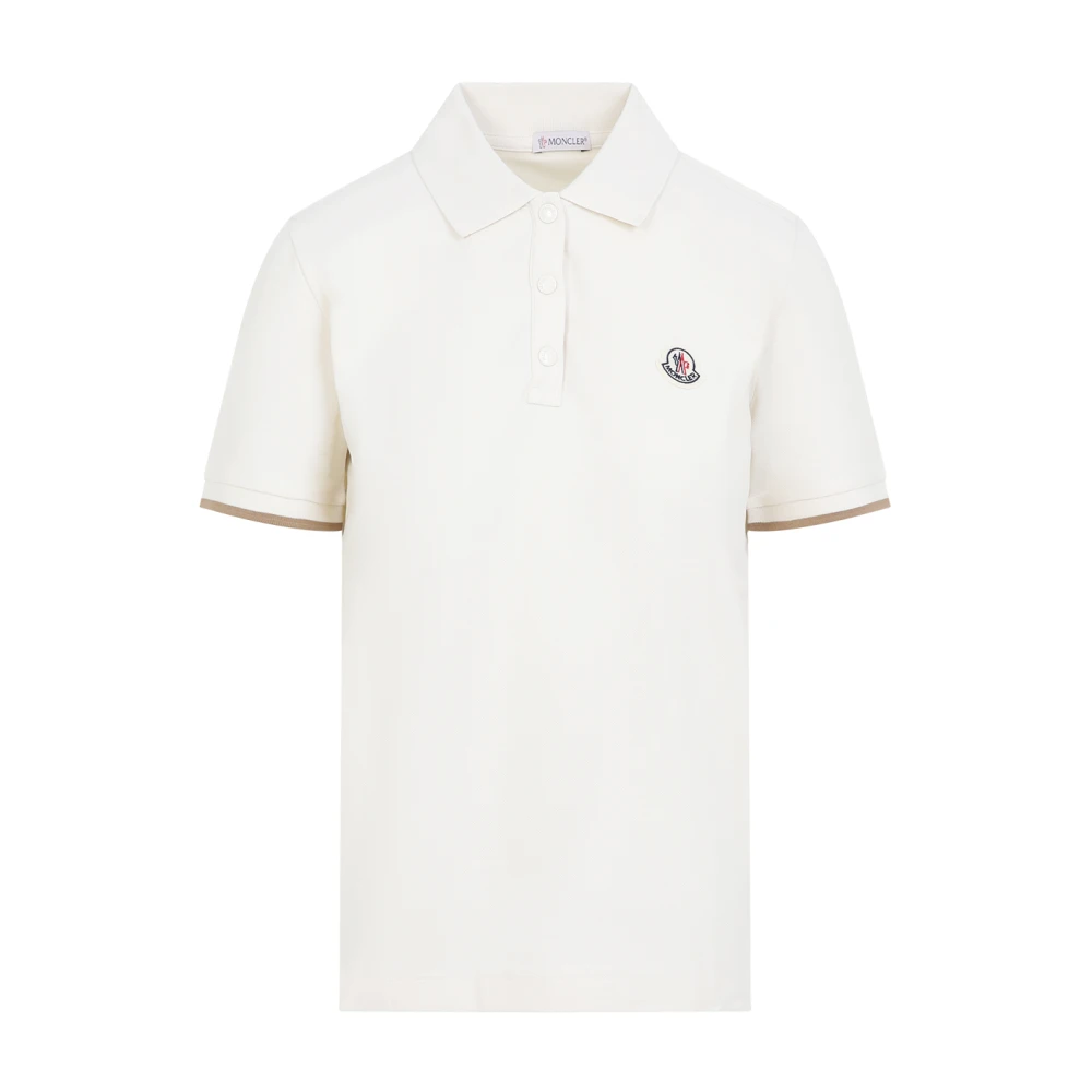 Moncler Natuurlijke T-shirt en Polo Beige Dames
