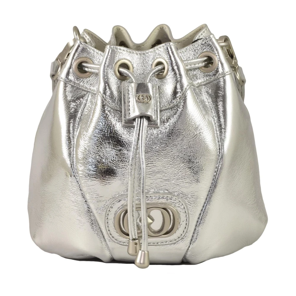 La Carrie Leren Schoudertas Gray Dames