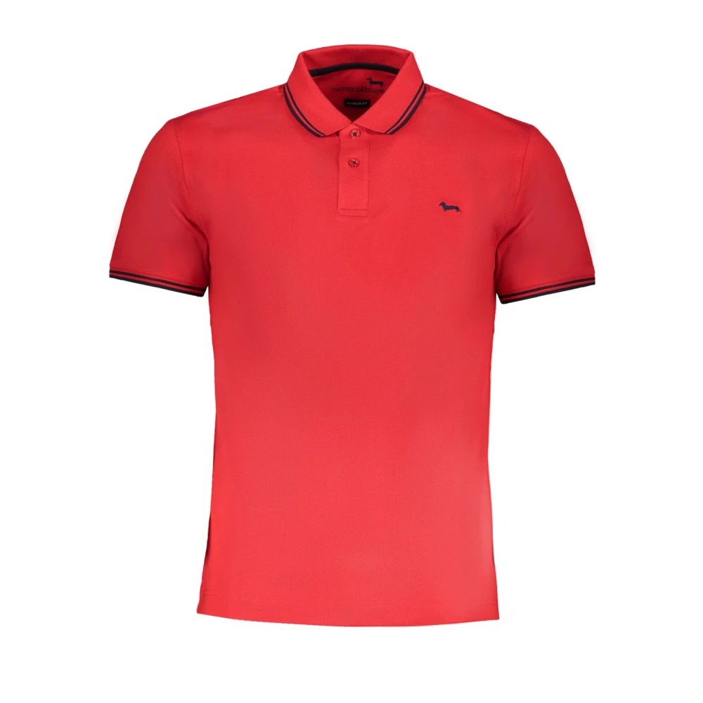 Harmont & Blaine Rode Polo Korte Mouwen Red Heren