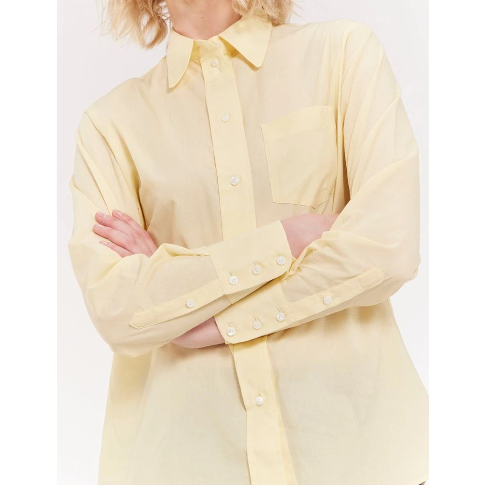 Ines De La Fressange Paris Gele Leon Shirt Yellow Dames