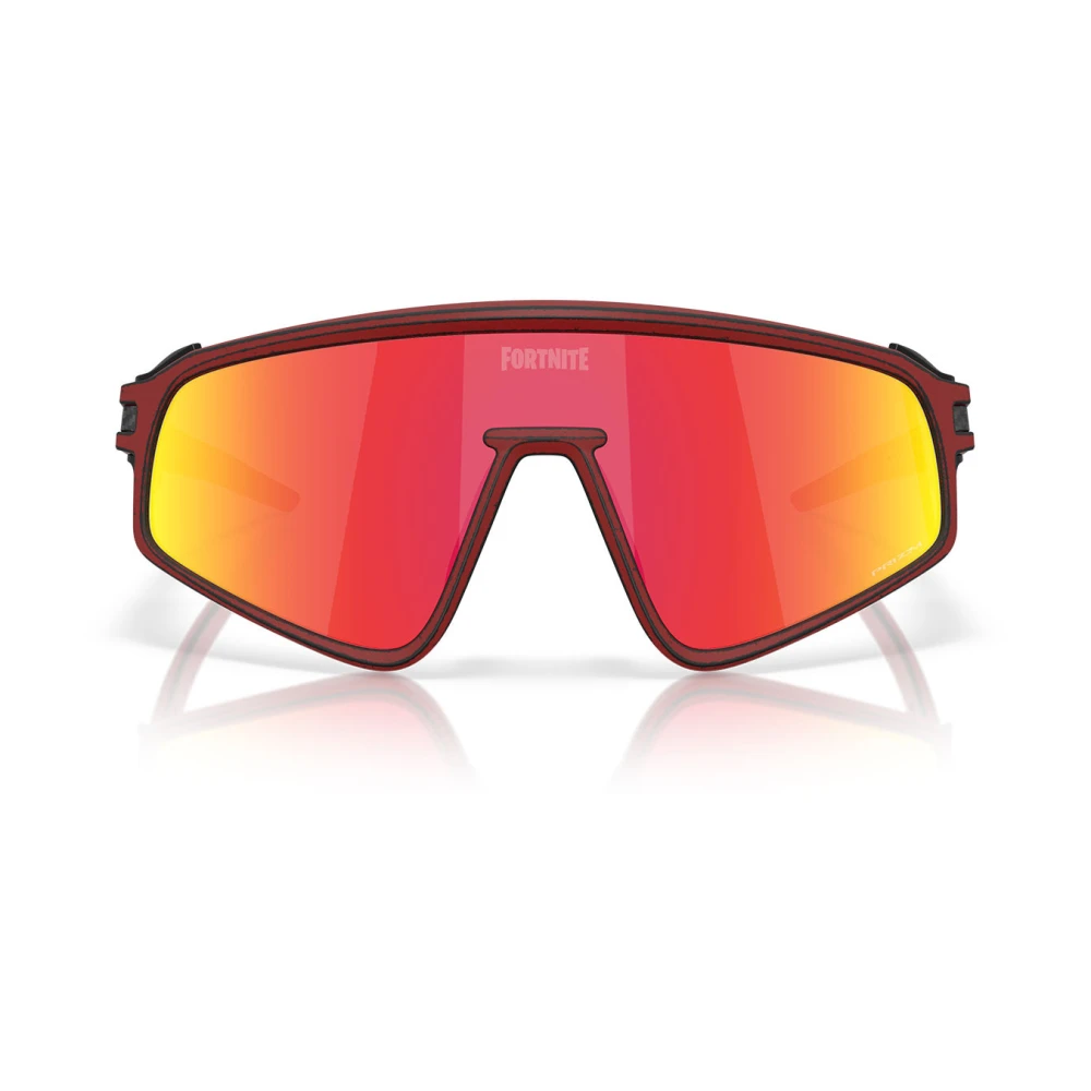 Oakley Red Sunglasses, Unisex, 35 Mm, Oo9404 Knight Latch Panel