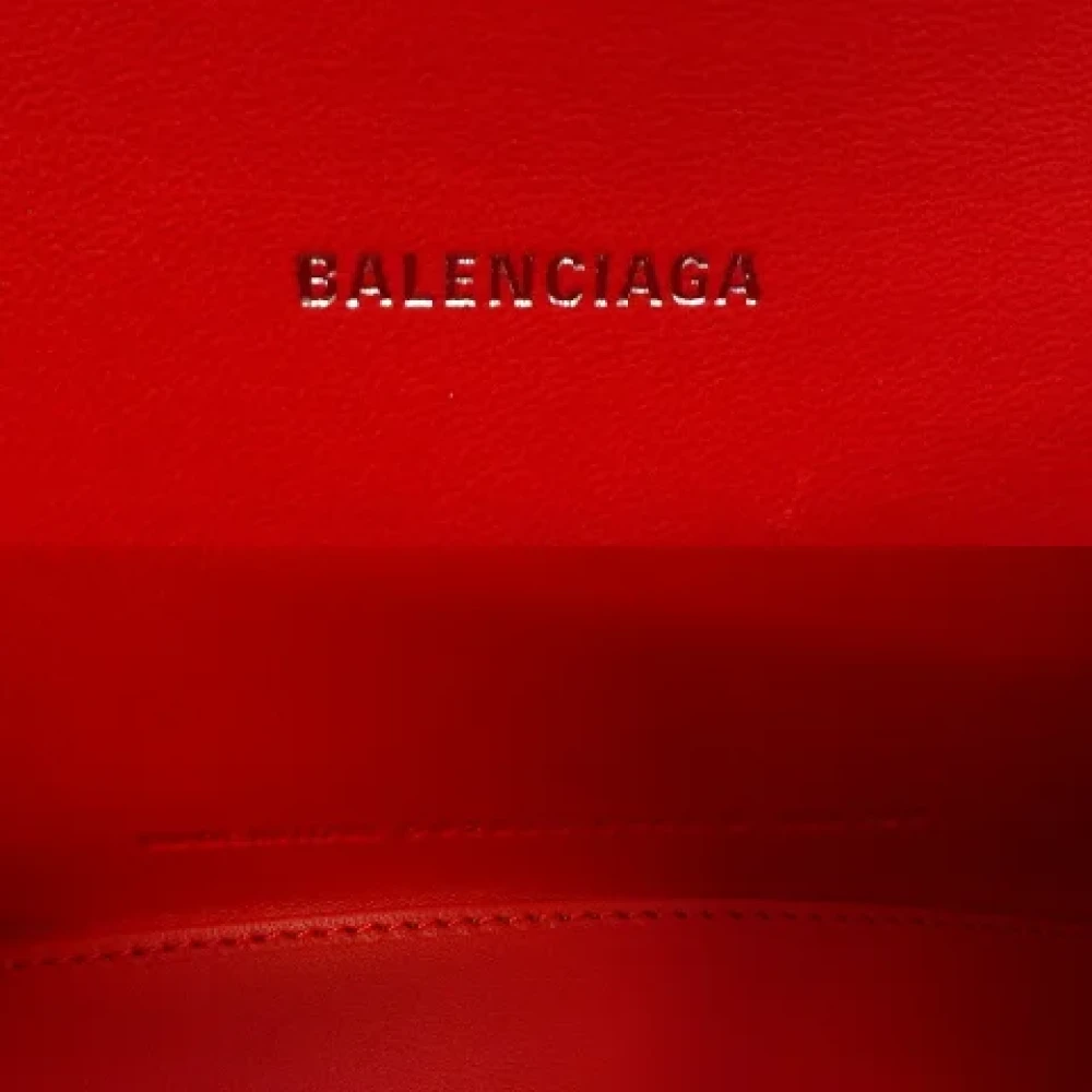 Balenciaga Vintage Pre-owned Leather handbags Red Dames