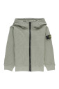 sweat-a-capuche-en-coton-vert