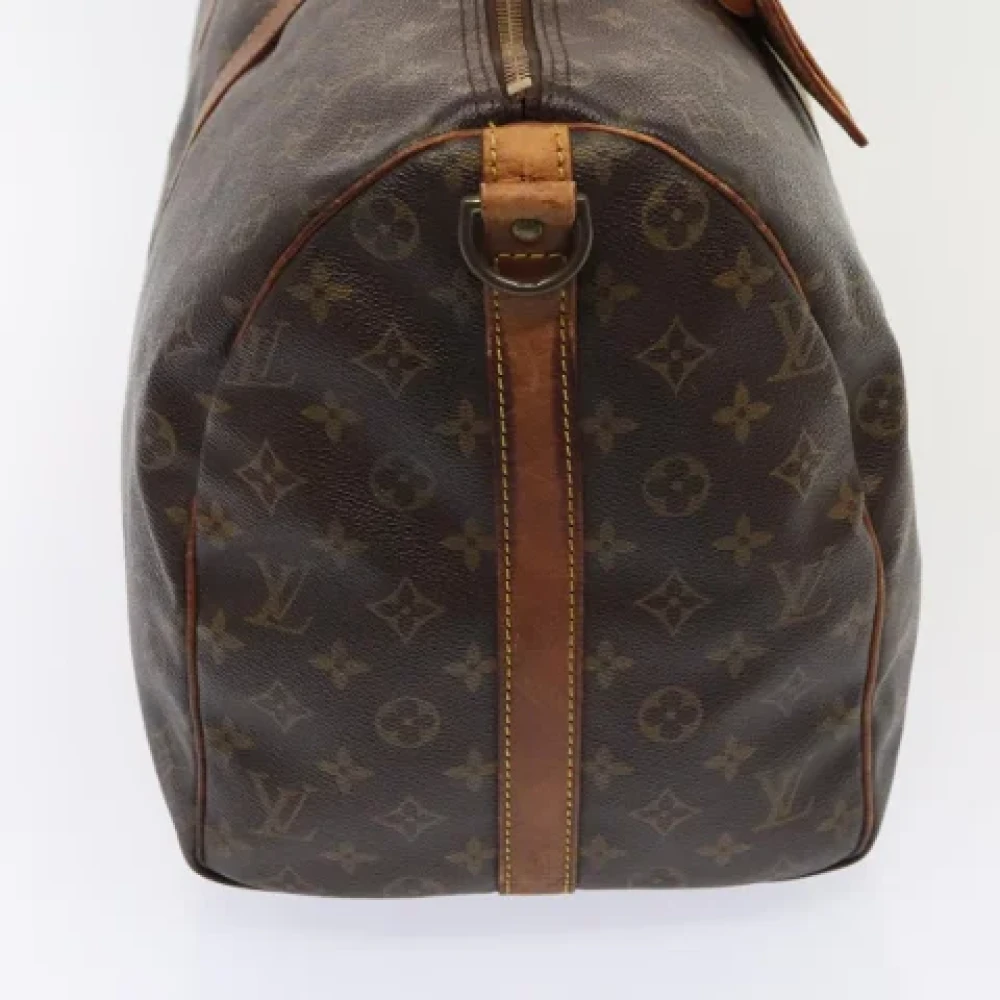 Louis Vuitton Vintage Pre-owned Canvas travel-bags Brown Dames