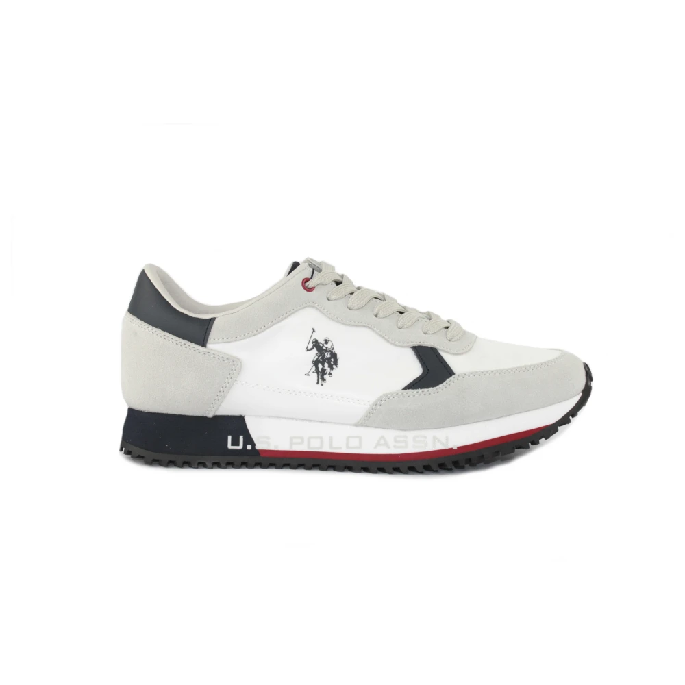 U.s. Polo Assn. Witte Casual Sneakers voor Mannen Heren Schoenen Veelkleurig Multicolor