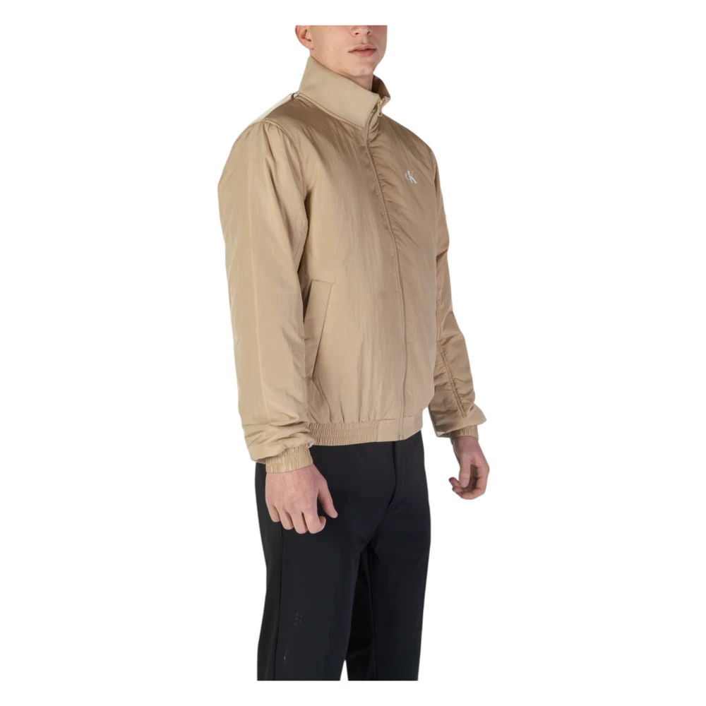 Calvin Klein Jeans Mannen Herfst Winter Jassen Collectie Beige Heren