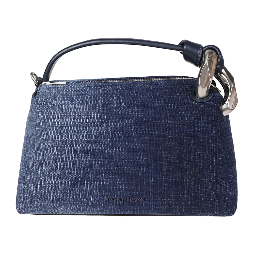 JW Anderson Stijlvolle Corner Tas voor jou Blue Dames