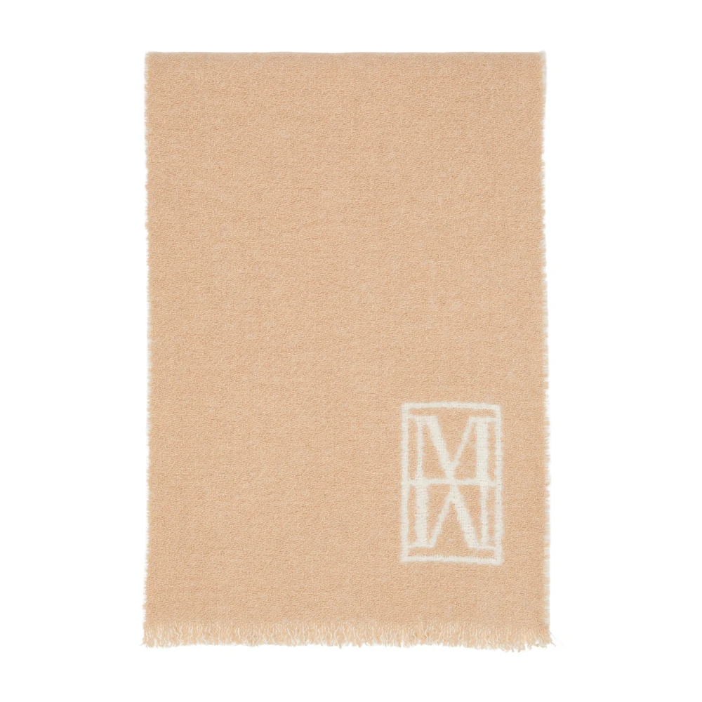 Marc O'Polo Logo sjaal Brown Dames