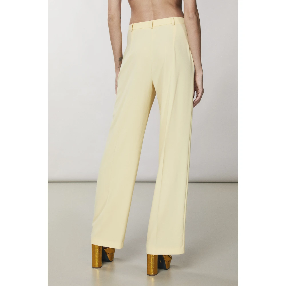 PATRIZIA PEPE Palazzo Broeken Yellow Dames