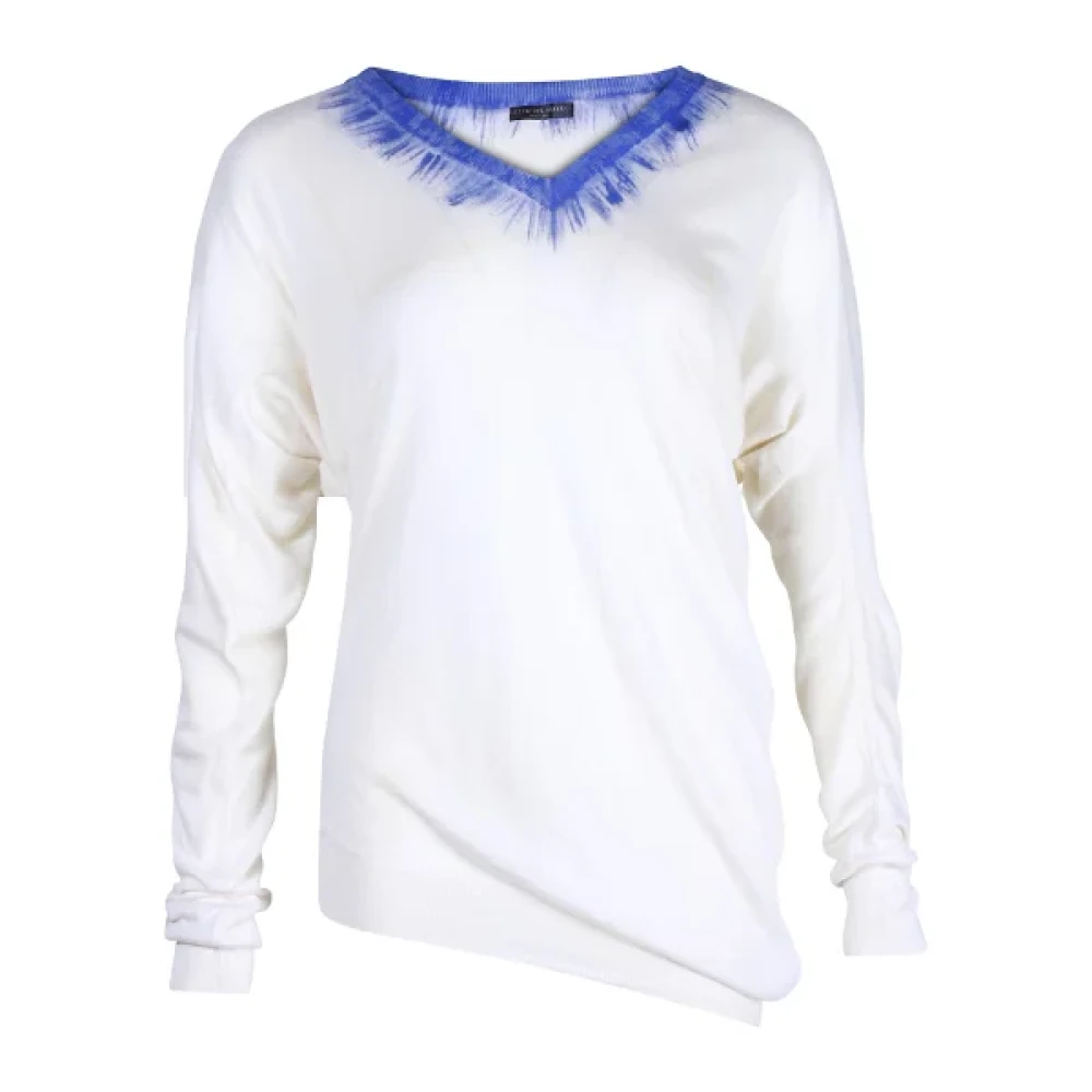 Alexander McQueen Pre-owned Wool tops White Dames
