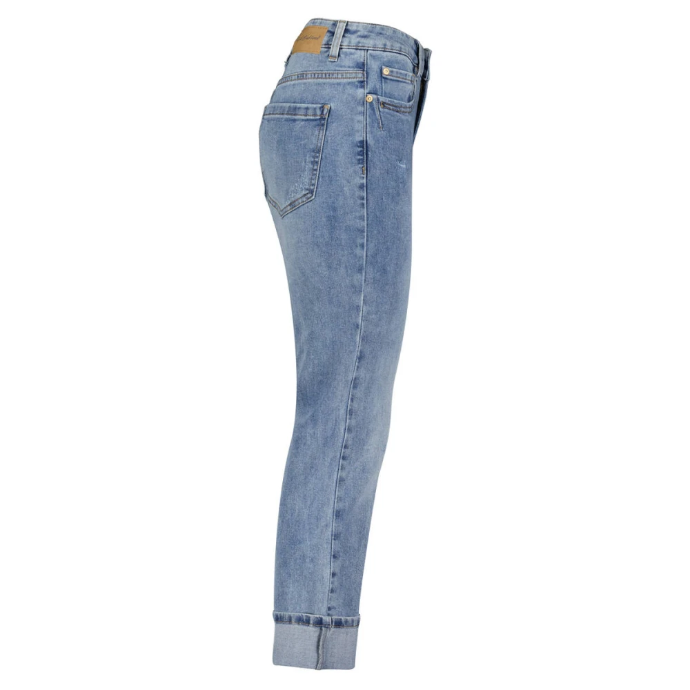 Red Button Vintage Reparatie Knoopbroek Blue Dames