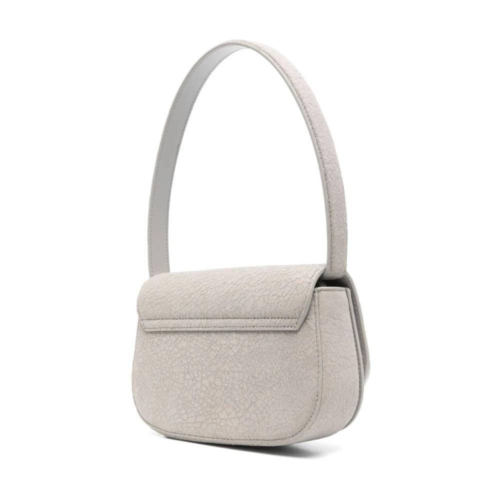 Diesel Zwarte schoudertas voor vrouwen Gray Dames