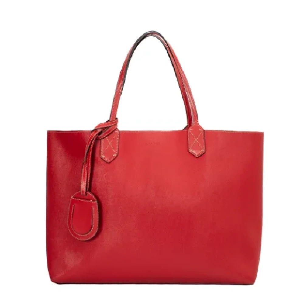 Gucci Vintage Pre-owned Canvas gucci-bags Red Dames