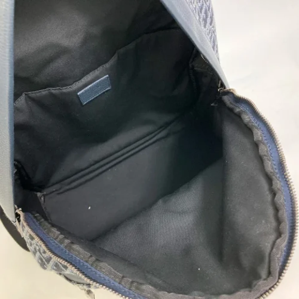 Dior Vintage Pre-owned Cotton dior-bags Blue Dames