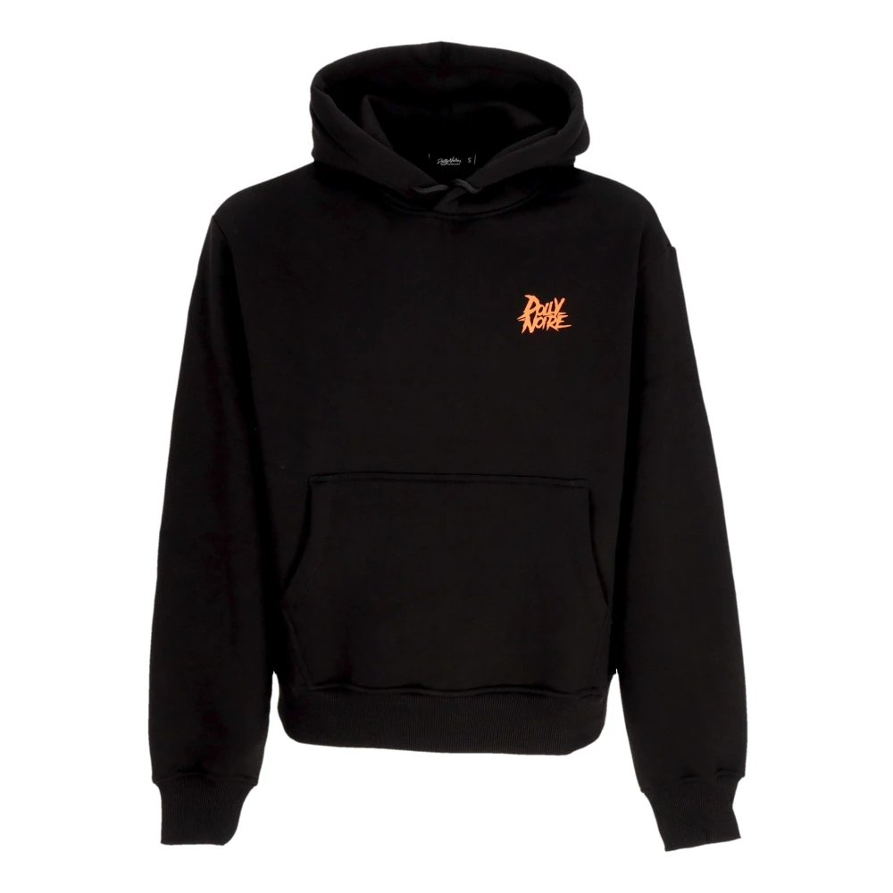 Dolly Noire Zwarte Hoodie met Voorzak Black Heren