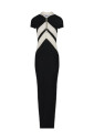 robe-noire-a-imprime-spiral