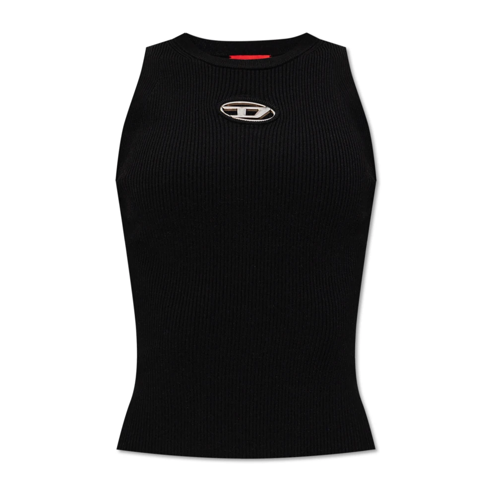 Diesel Top M-Caddix-Top Black Dames