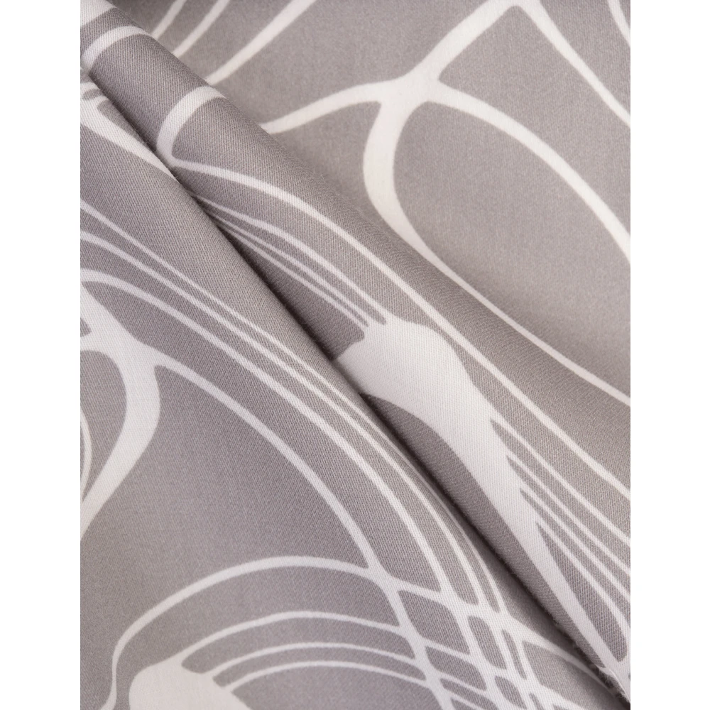 Kiton Grijze Katoen Elastaan Slim Fit Broek Gray Heren