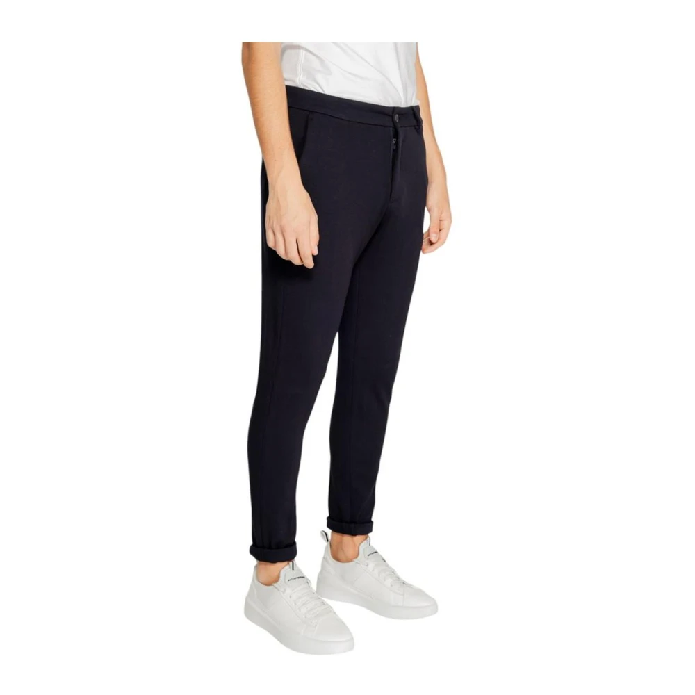 Antony Morato Blauwe Viscose Blend Jeans & Broeken Blue Heren