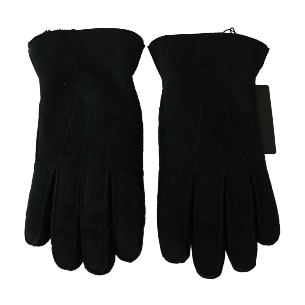 Dolce & Gabbana Motorcycle Biker Mitten Gloves - Female - Gloves - Black - One Size - Accessories - Image 3