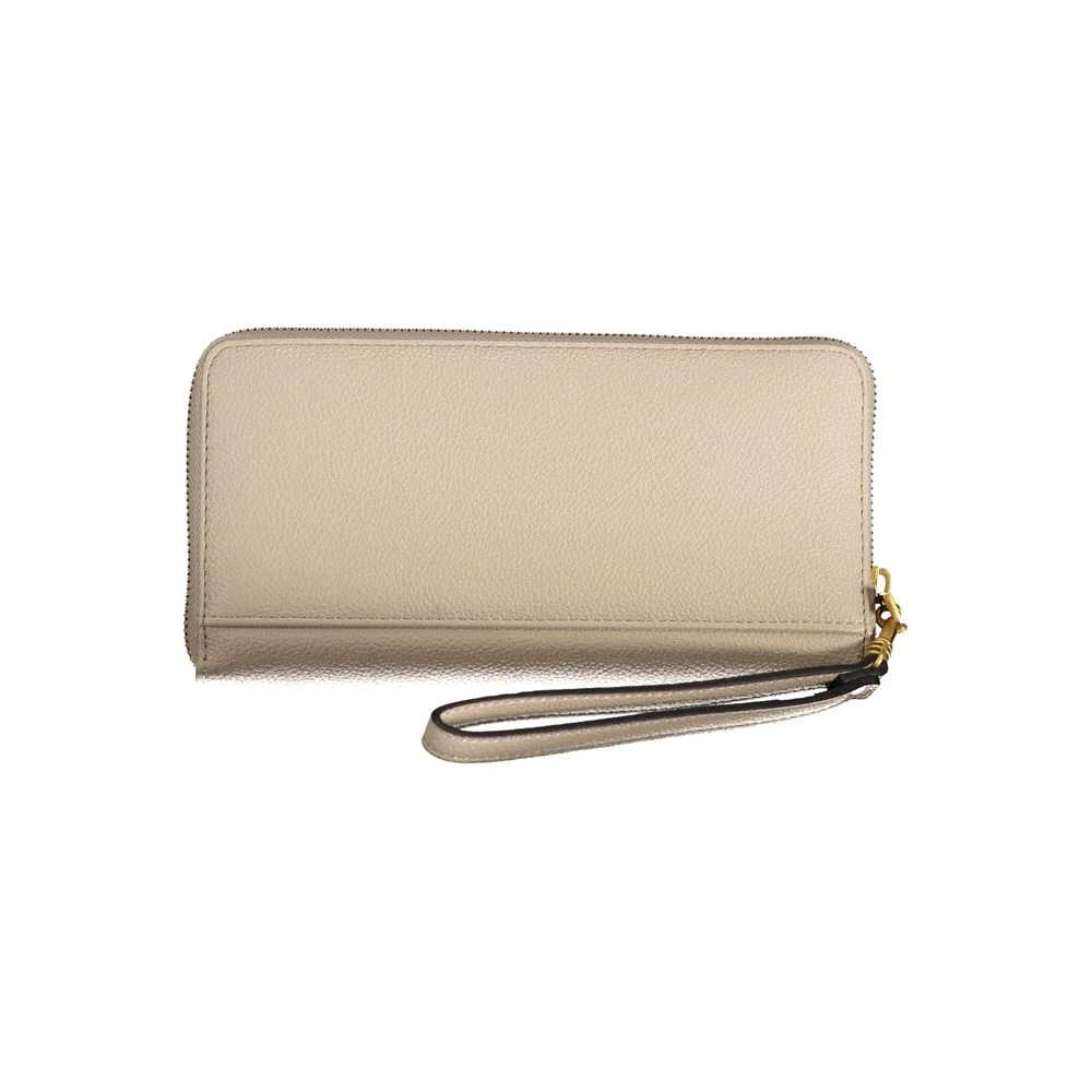Guess Beige Portemonnee met Rits en Logo Beige Unisex