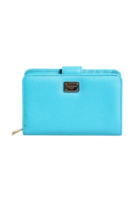 Bifold-clutch i lackläder