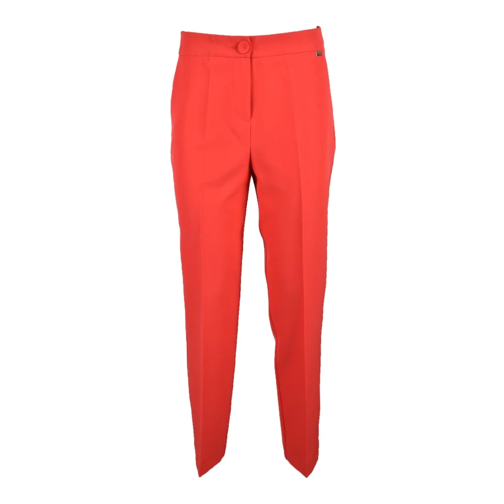 Nenette Elegante TLJ broek met elastan Red Dames