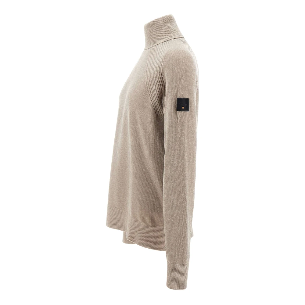 Dekker Chenille Frax Sweater Zandkleur Beige Heren